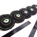 Gothic Bracelet - Green Eyes - Gothic Jewelry - Clearance Sale