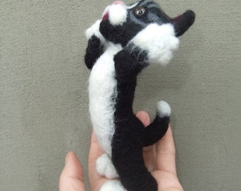 The Friendly, Fluffy Dog - Handcrafted Ukrainian Woolen Toy