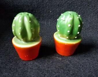 1930s Cactus Salt and Pepper Shakers