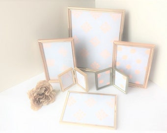 Vintage Brass Photo Frames / Brass Photo Frames / Vintage Picture Frames / Brass Picture Frames / Lot of Picture Frames