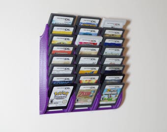 Wall or Shelf Display Rack for Nintendo DS and 3DS Games - Expandable