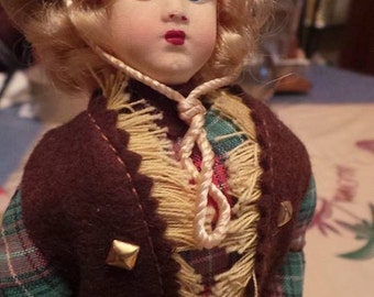 purse Cowgirl 1950 s very rare!