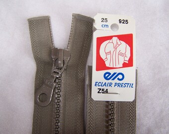 Zipper, molded, Greige, 25 cm (Z54 925)