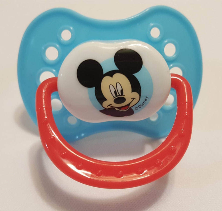 Adult Baby Mickey Mouse Nuk 5 Pacifier ABDL