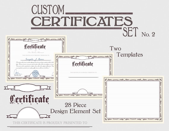 diy certificate