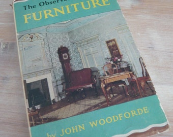 The Observer's Book Of Furniture 1964 Edition Pocket Guide Retro Vintage Mid Century