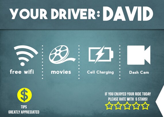 Items Similar To Uber Driver Sign Lyft Driver Sign Printable items-similar-to-uber-driver-sign-lyft-driver-sign-printable