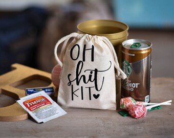 Bachelorette Party Favors Hangover Kit, Bachelorette Survival Kit, Oh Shit Kit, Bachelorette Party Bags (SPB03)