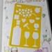 Vino Stencil for bullet journal bujo planner
