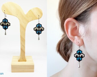 Earrings Peacock MelidelBoutique
