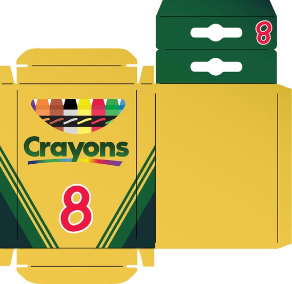 Download Crayola T-Shirt, Crayola Die-Cut Templates, Crayola Box ...