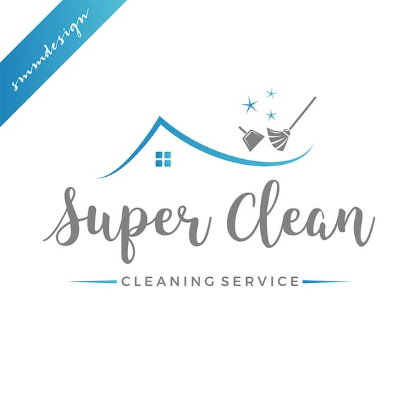 cleaning logo design premade logo cleaning service house housekeeping company names