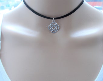 celtic knot choker - small gift for women - celtic jewellery - 90s jewellery