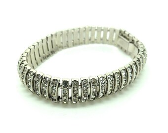 Vintage 1940s Bracelet | Art Deco Bracelet | Paste Bracelet | Wedding Bracelet | Statement Bracelet | Vintage Wedding Jewellery
