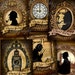 SHERLOCK HOLMES digital collage - Decoupage, Silhouette, Greeting Cards, Scrapbook, Party Printables, Journaling, Digital Images, Download