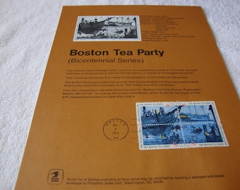United States Commerative Stamps, Lot of 17 First Day Issue Stamp Sheets, 17 Pages of 1973 Souvenir Pages, United States Stamps