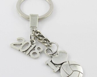 2018 I Love Netball Keychain Keyring Coach Team End of Season Gift