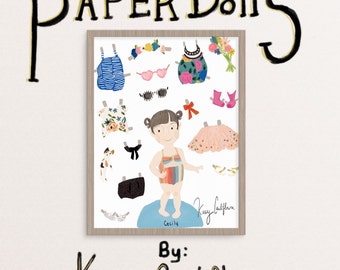 Custom Paper Doll Portrait