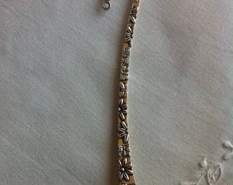 Silver metal bookmark