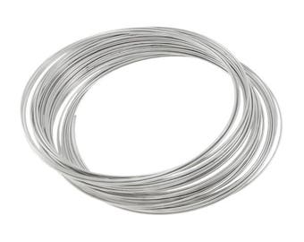 20 Loops 0.6mm Thick Stainless Steel Memory Wire