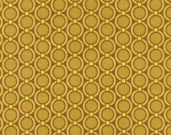 Joel Dewberry - Modern Meadow - Acorn Chain in Harvest - cotton quilting fabric - by the YARD cut