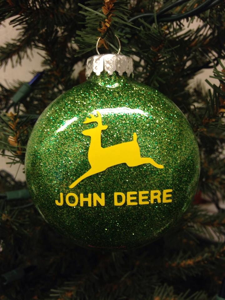 Holiday Christmas Tree Ornament John Deere