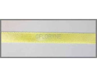 For five (1 M) Pale yellow ribbon