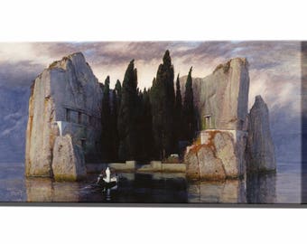 Arnold Bocklin Isle of the Dead Canvas Print Canvas Art Wall Decor Wall Art Print Ready To Hang