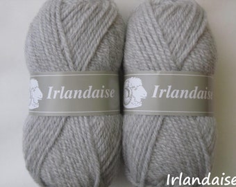 10 balls of wool Irish / brand / / light gray
