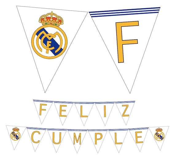 Luxury 22 Real Madrid Happy Birthday Card