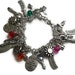 Final Clearance Feminist Bracelet, 80% Off, Powerful Women Bracelet - Ladies Charm Bracelet - 7.5" - 19.05cm - Sterling Clasp - BRC107