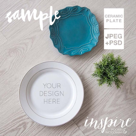 Download Ceramic Plate Mockup / Stock Photography / Gallery wall Mockup