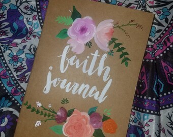 Custom Painted Notebook