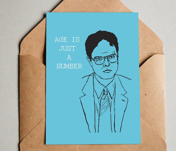 Dwight Schrute Birthday Card PRINTABLE CARD