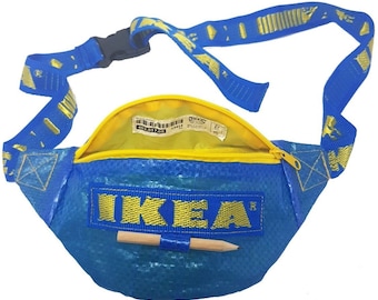 The IKEA Bumbag - Bag Holder Festival Urban Fashion Fanny Pack Streetwear Frakta Bag Dum Bag