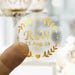 Personalized Gold Foil Wedding Labels, Personalized Sticker Labels, Wedding Sticker, #06
