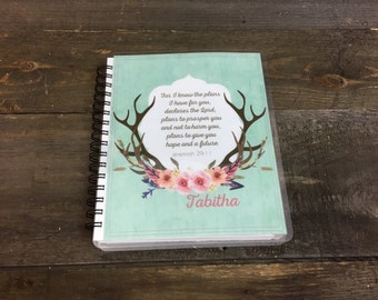 Life of Grace Bible Study Journal "Antlers & Flowers"