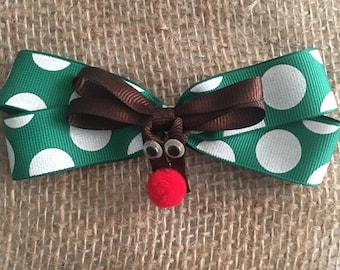 Rudolph the Reindeer Barrette