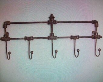 Five Hook Industrial Rack