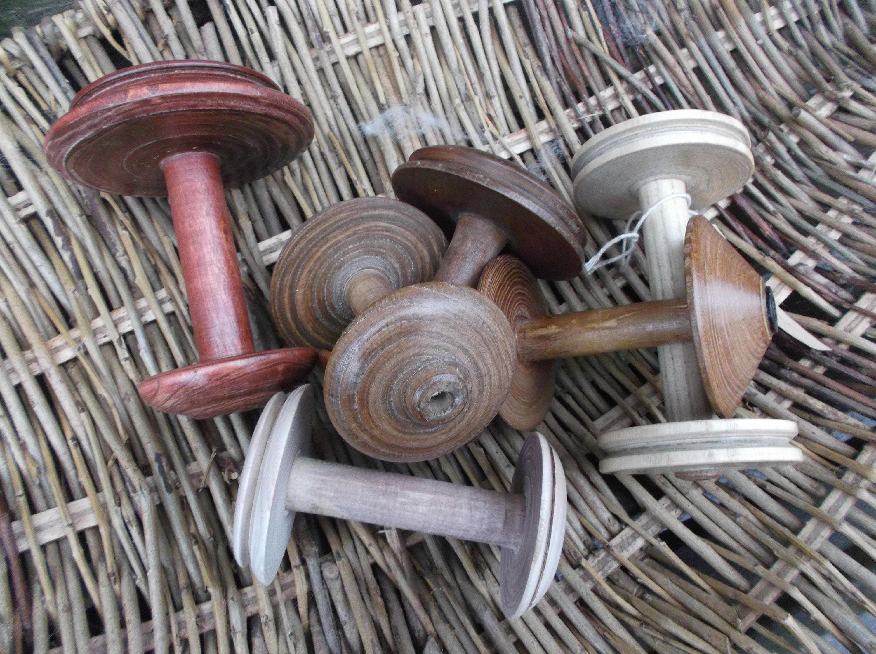 Custom Made Spinning Wheel Bobbins