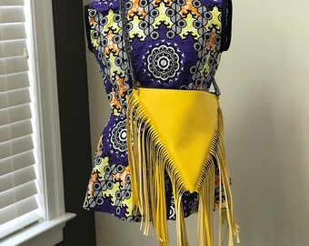 Fringe bag, Triangle bag, Shoulder bag, Crossbody bag, Adiahbyknicole