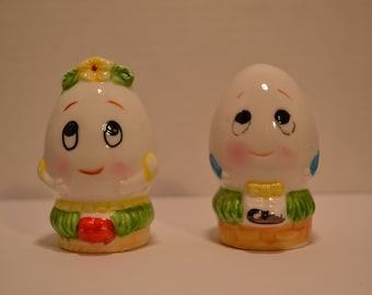 Mr. & Mrs. Humpty Dumpty Egg Shakers