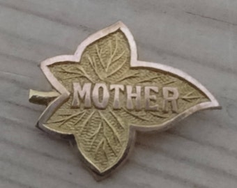 Vintage Mother brooch