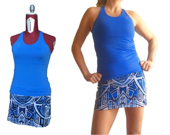 Gonna Da Tennis Donna Lucky In Love Wavy Pleat – Plissettata E A Strati, Con Fodera In Rete - 2
