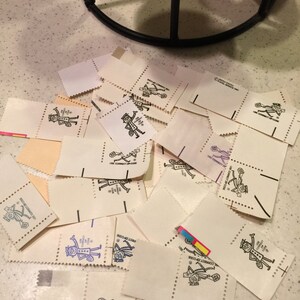 Zippy Mr Zip Vintage Postage Ephemera 25 pieces