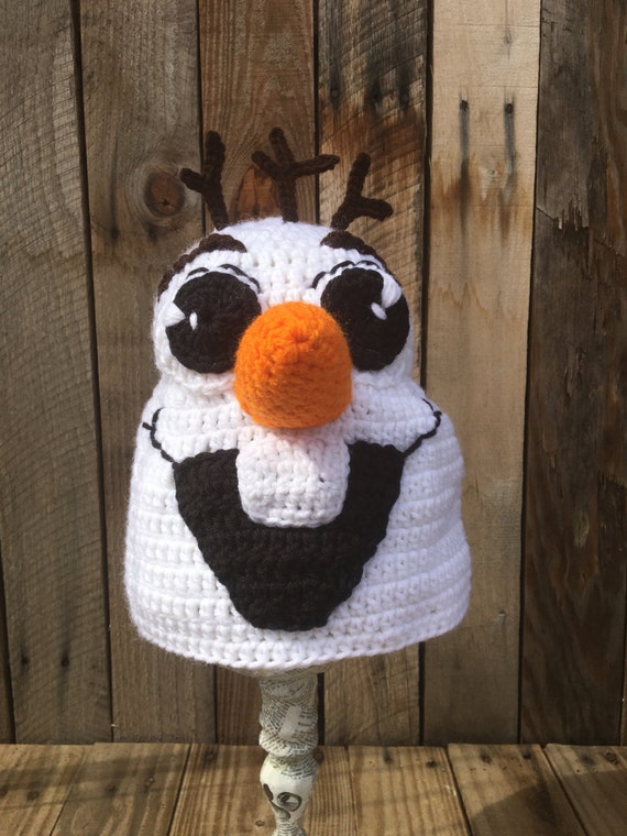 Inspired OLAF Frozen Snowman Character Hat