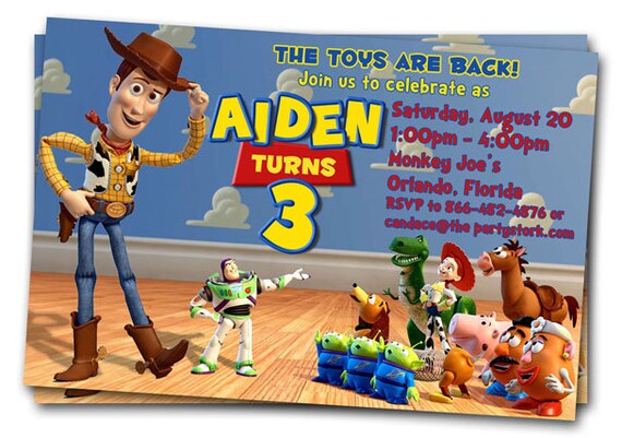 toy story 2 invitations printable boys photo birthday party kids pool party invitation wording