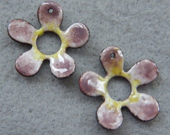 Enamel Jewelry Findings- -Lazy Daisy: 2018 F-398