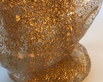SLIME Enchanted Golden Leaf Clear Slime. Very pretty in the sunlight!