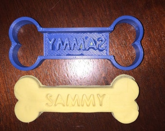 Custom Dog Bone Cookie Cutter!